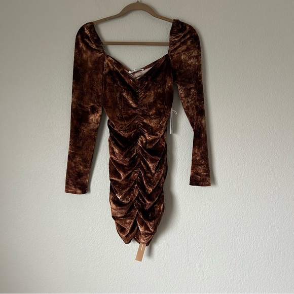 NWT Reformation Heath Dress in Copper Marble - Picture 1 of 6